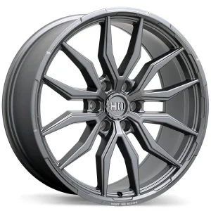 Fast HD – Grit – Gunmetal – 22″x9.5″ 44mm – All weather Wheels – F279-2295-36MT+44C871